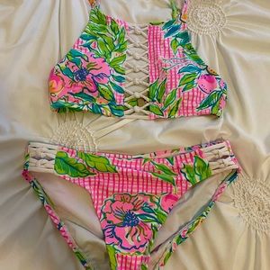 Lily Pulitzer Two Piece Bathing Suit